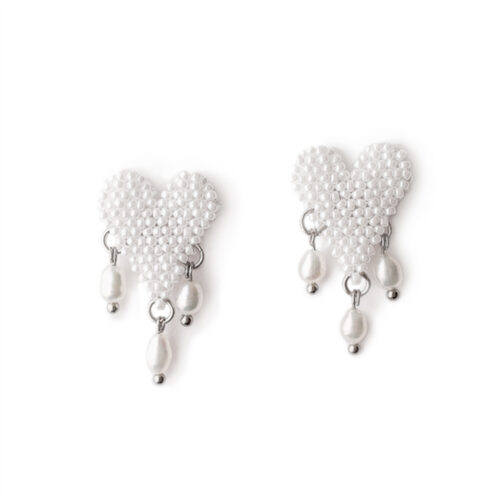 Серьги Сердечные
